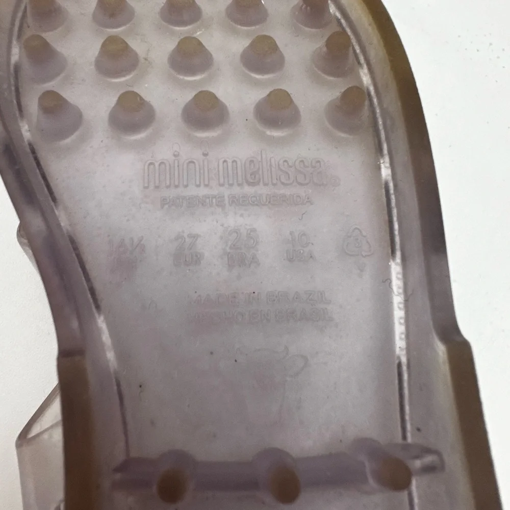 Mini Melissa Possession Unicorn Sandals Size 10 - Picture 7 of 7